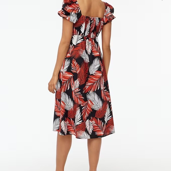 J.CREW FACTORY | Twist-front midi dress - Picture 9 of 11